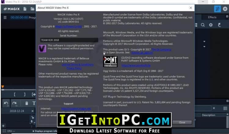 MAGIX Video Pro X10 Free Download 4