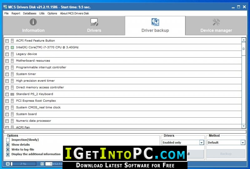 MCS Drivers Disk 2021 Free Download 3