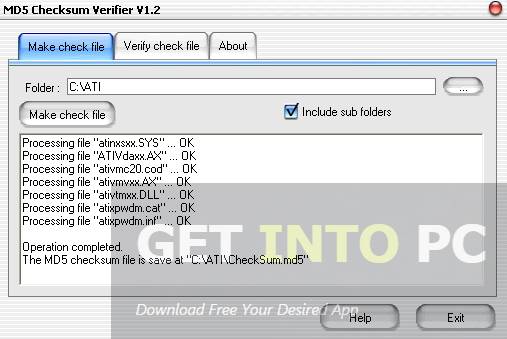 MD5 Checksum Offline Installer Download1