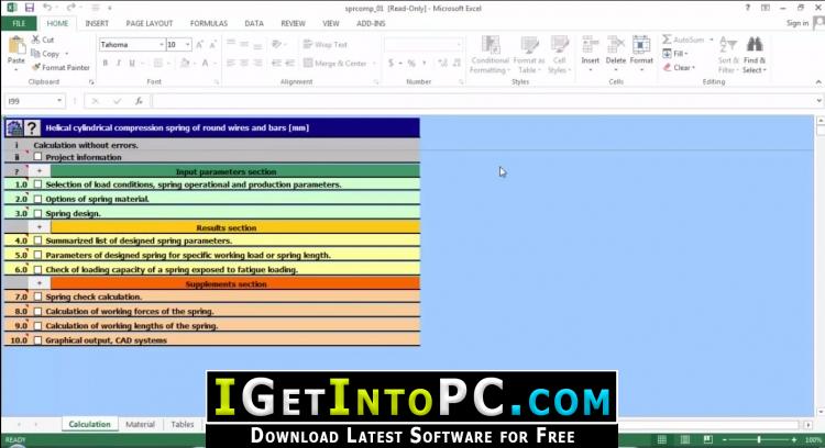 MITCalc Free Download 1