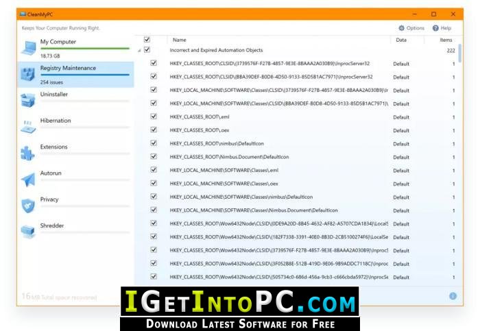 MacPaw CleanMyPC 1.10.5.2041 Free Download 2