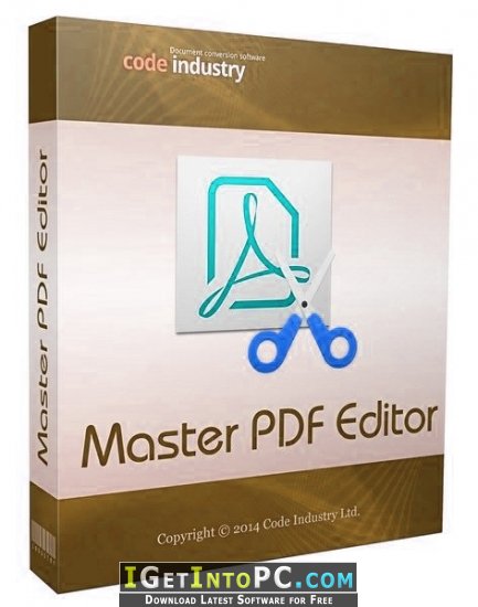 Master PDF Editor 5.1.00 Free Download 1