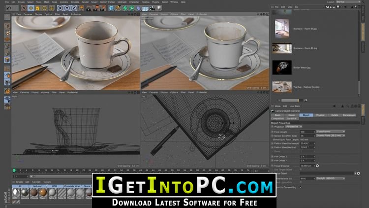 Maxon CINEMA 4D R21.027 Free Download 3