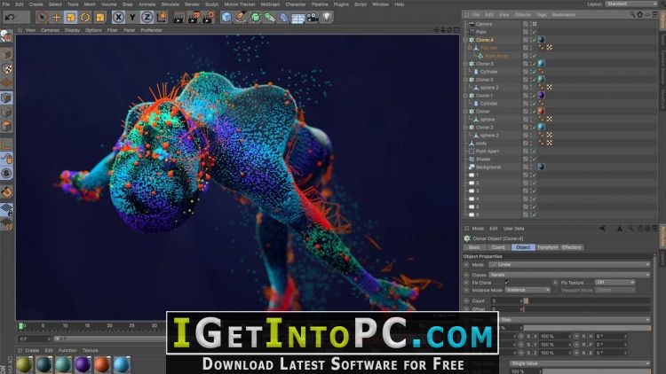Maxon Cinema 4D Studio R20.028 Free Download 4