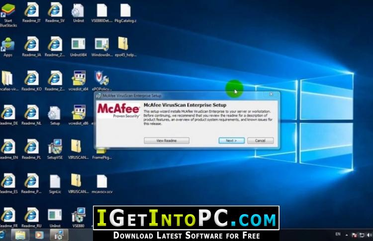 McAfee VirusScan Enterprise 8 Free Download 1