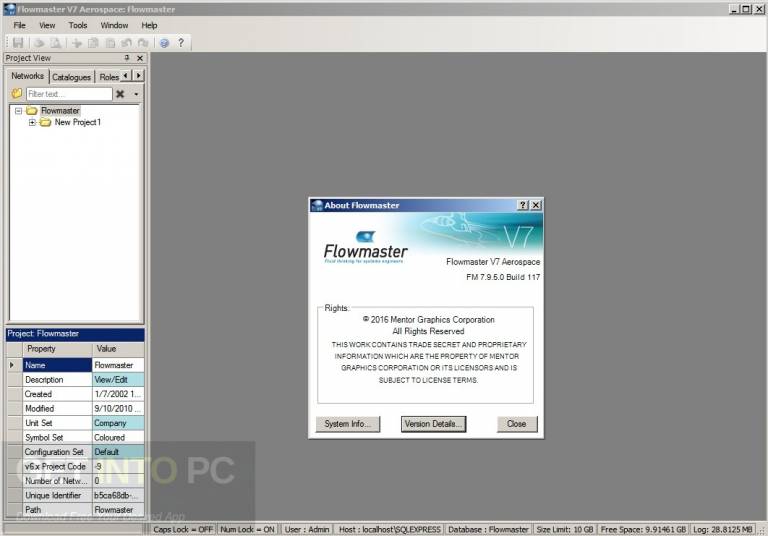 Mentor Graphics Flowmaster FloMASTER 7.9.5 Offline Installer Download