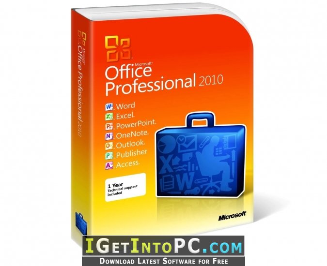 Microsoft Office 2010 Pro Plus SP2 August 2018 ISO Free Download 1