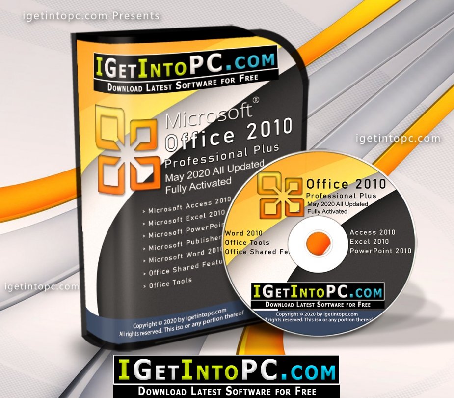 Microsoft Office 2010 SP2 Pro Plus May 2020 Free Download 1