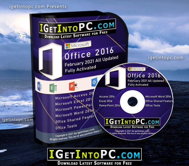 Microsoft Office 2016 Pro Plus 2021 Free Download 1