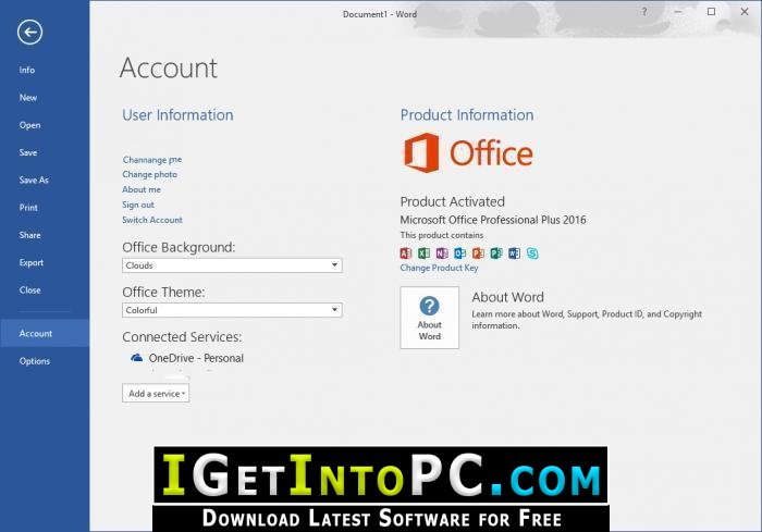 Microsoft Office 2016 Pro Plus July 2019 Free Download 4