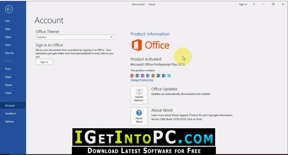 Microsoft Office 2016 Pro Plus November 2019 Free Download 23