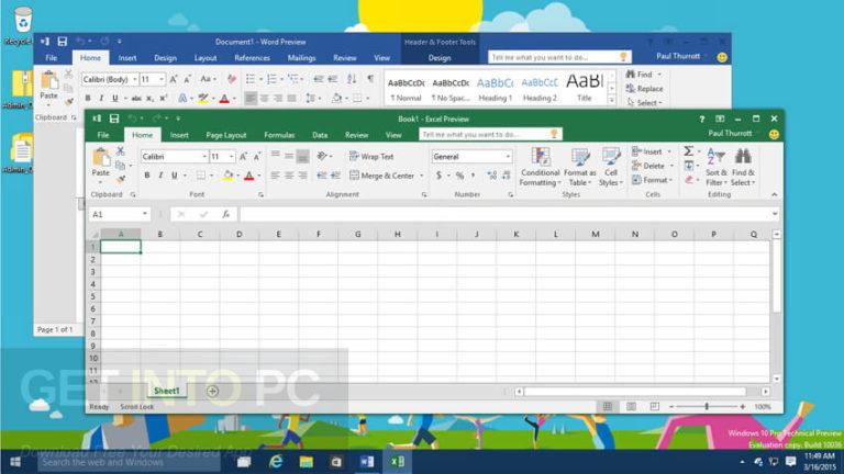 Microsoft Office 2016 Pro Plus Visio Project Direct Link Download