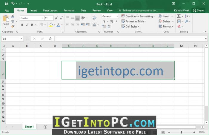 Microsoft Office 2016 Pro Plus x64 August 2018 Free Download 1
