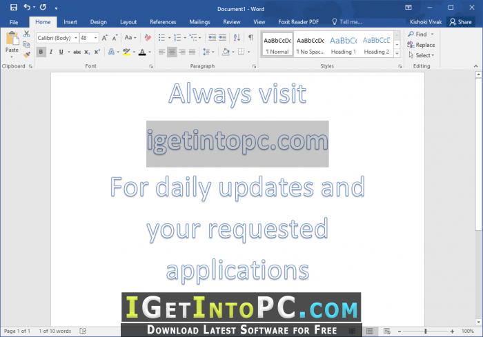 Microsoft Office 2016 Pro Plus x64 August 2018 Free Download 2