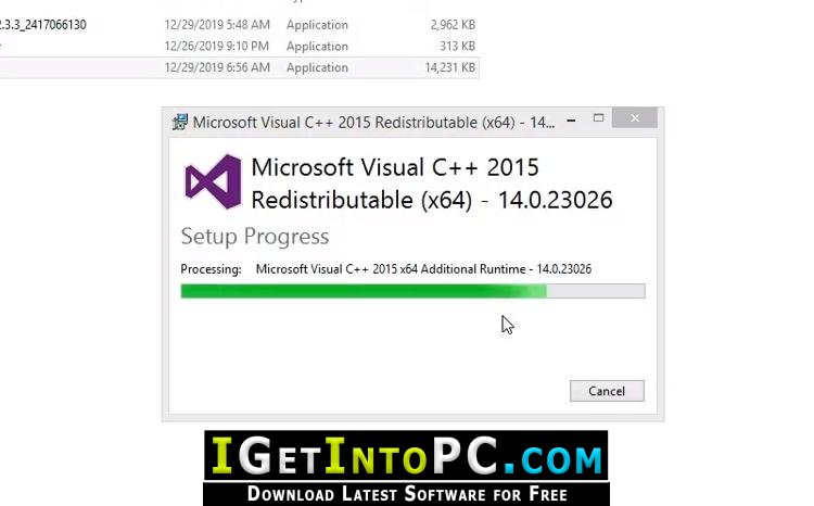 Microsoft Visual C 2020 Redistributable Collection Free Download 3