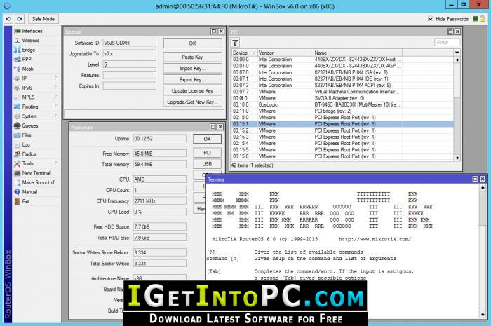 MikroTik RouterOS 6.43.4 Level 6 Free Download 3