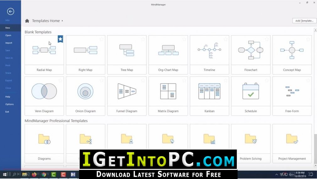 Mindjet MindManager 2020 Free Download 3