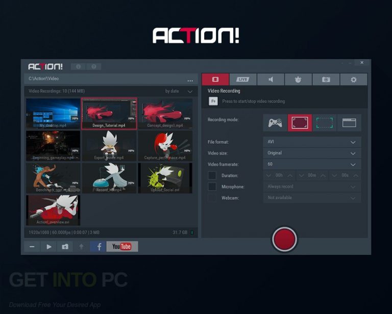 Mirillis Action 2.8.0 Direct Link DOwnload