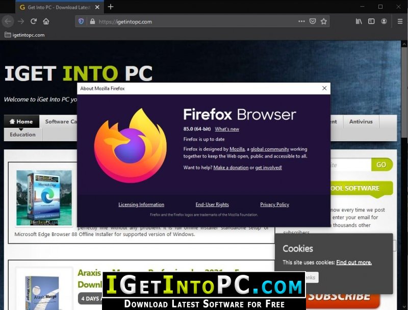 Mozilla Firefox 85 Offline Installer Download 1 1