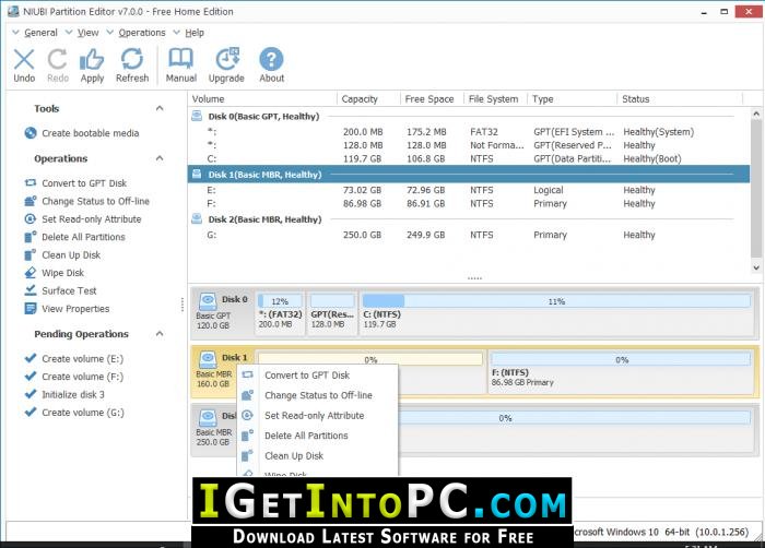 NIUBI Partition Editor Technician Edition 7 Free Download 3