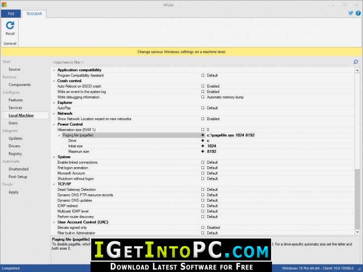 NTLite Enterprise Free Download 2