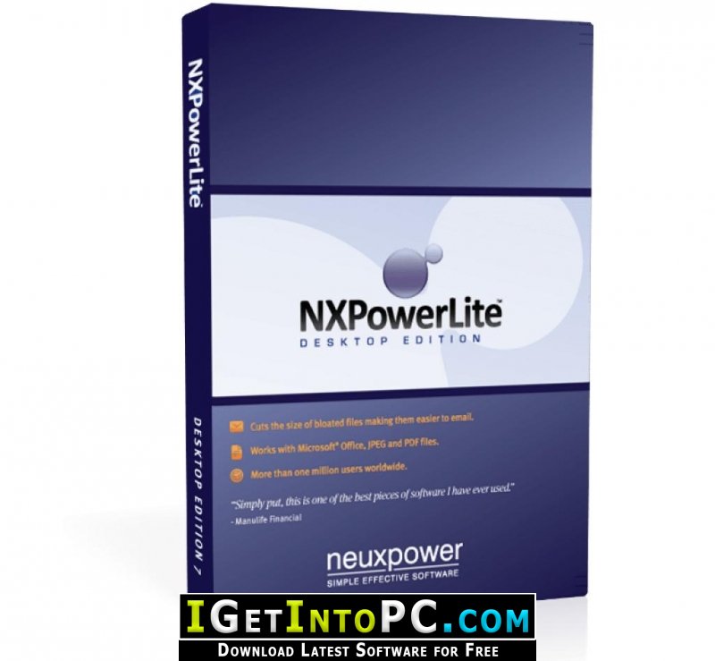 NXPowerLite Desktop Edition 9 Free Download 1