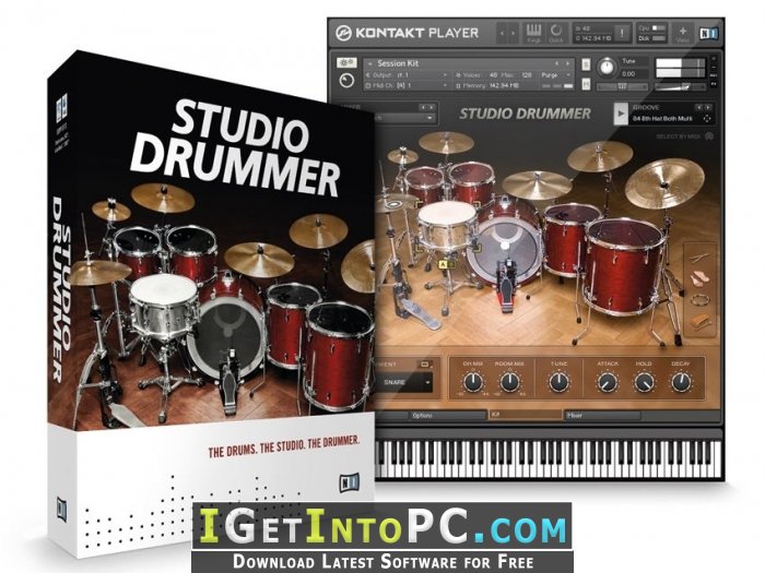 Native Instruments Studio Drummer 1.2.0 UPDATE 1.2.0 KONTAKT macOS Free Download 2