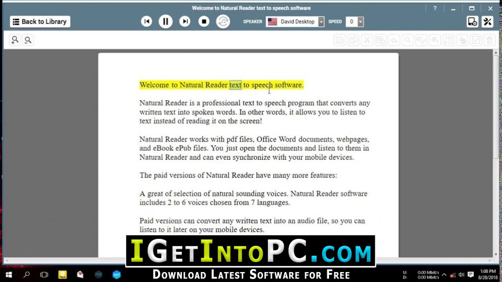 NaturalReader Professional 16 Free Download 3