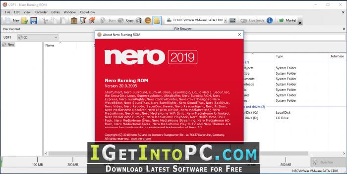 Nero Platinum 2019 Suite Free Download 2