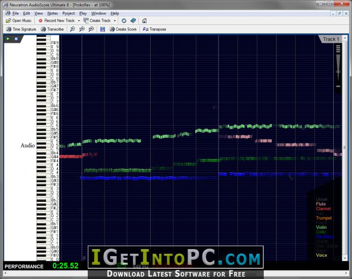 Neuratron AudioScore Ultimate 2018 Free Download 2