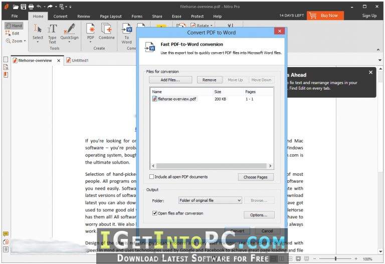 Nitro Pro Enterprise 12.0.0.112 Direct Link Download 1