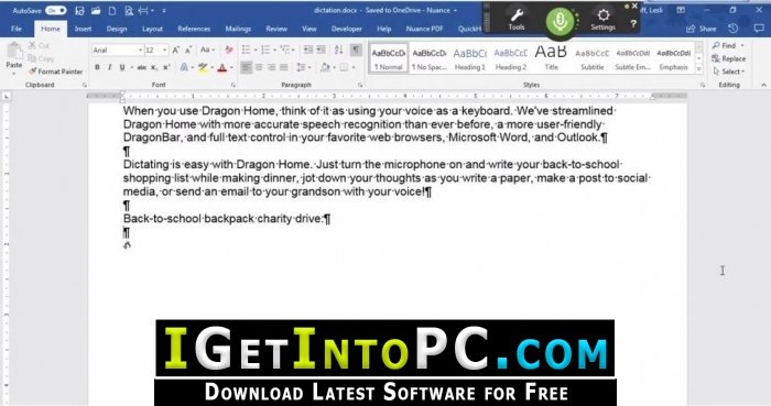 Nuance Dragon Professional Individual 15 Free Download 3