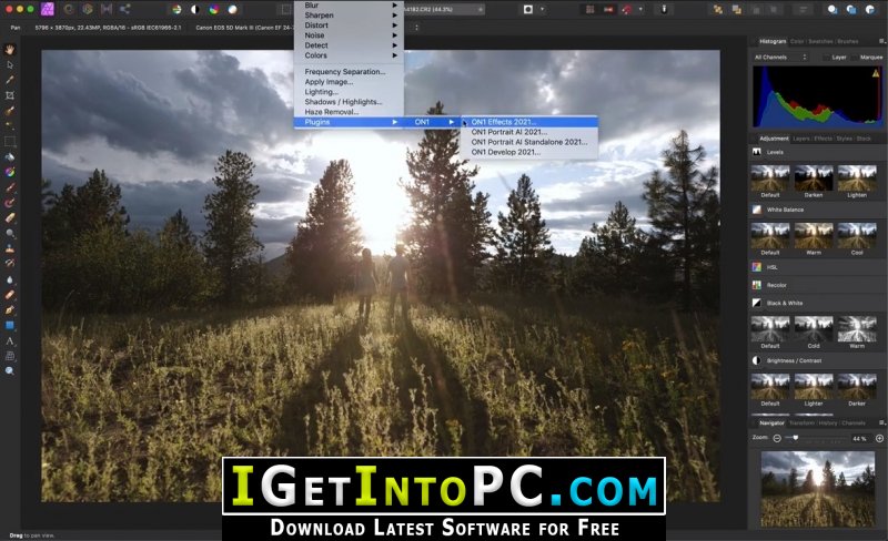 ON1 Effects 2021 Free Download Windows and macOS 2
