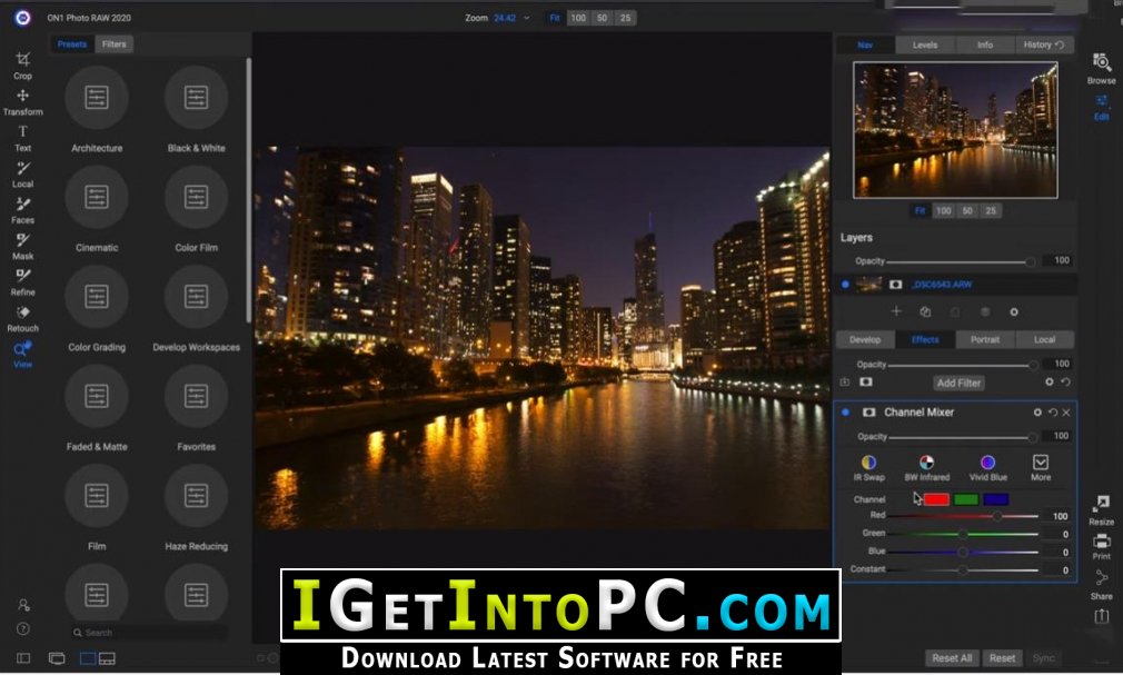 ON1 Photo RAW 2020 Free Download Windows and macOS 3