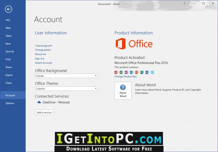 Office 2016 Professional Plus September 2018 Free Download 3