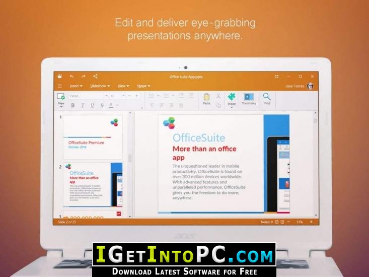 OfficeSuite Premium Edition 2.95.18960 Free Download 3