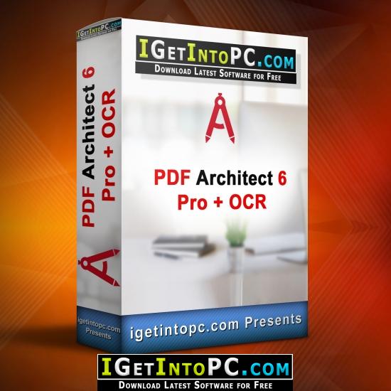 PDF Architect 6 Pro with OCR Free Download 1