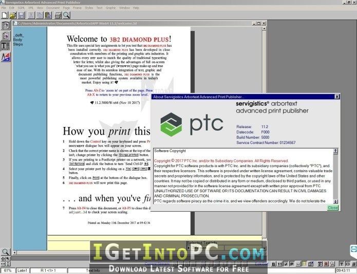 PTC Arbortext Advanced Print Publisher 11.2 M020 Offline Installer Download