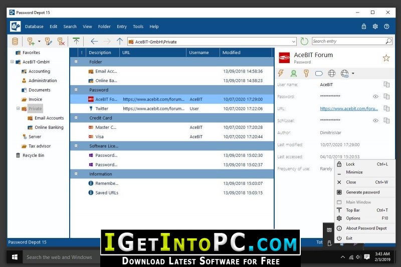 Password Depot 15 Free Download 2
