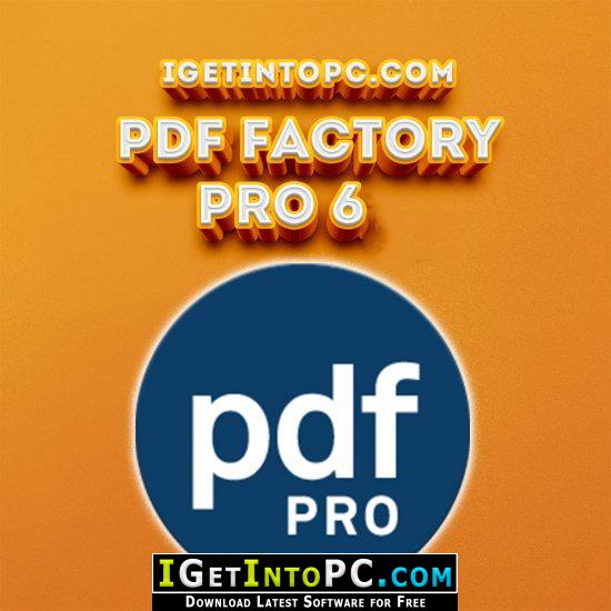 PdfFactory Pro 6.36 Free Download 1