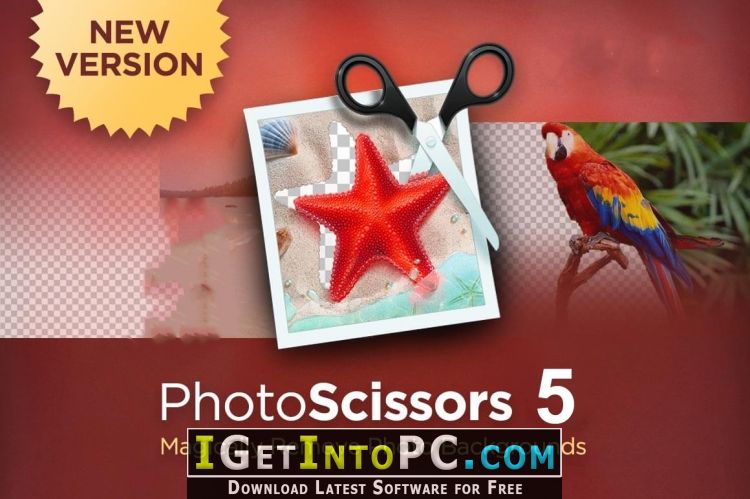 PhotoScissors 5 Windows and macOS Free Download 1