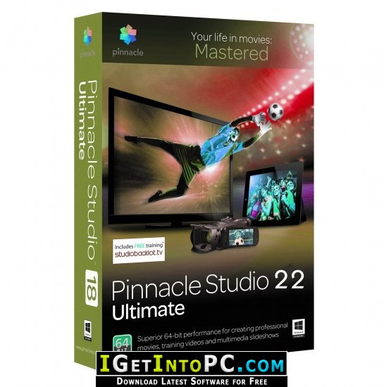 Pinnacle Studio Ultimate 22.3.0.377 with Premium Pack and Content 1