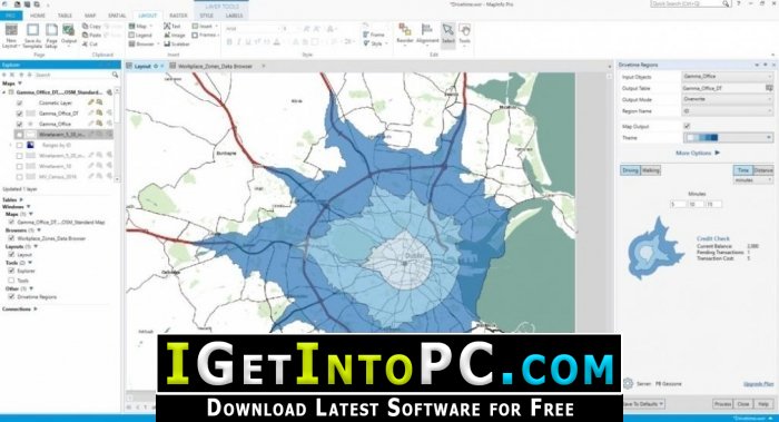 Pitney Bowes MapInfo Pro 17 Free Download 11 1 1