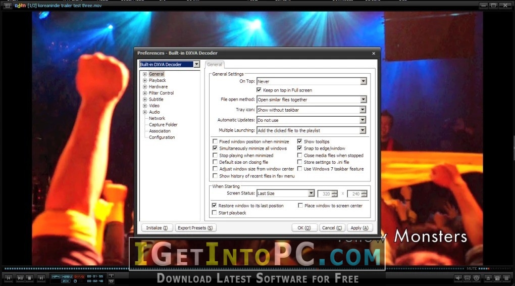 PotPlayer 1.7.12845 x86 x64 Free Download 4