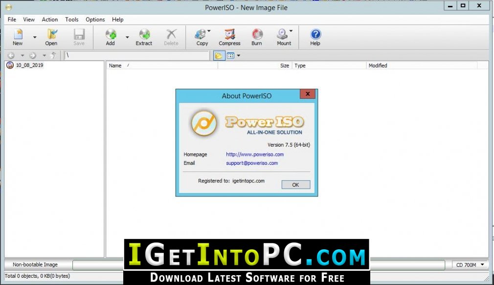 PowerISO 7.6 Retail Free Download 4