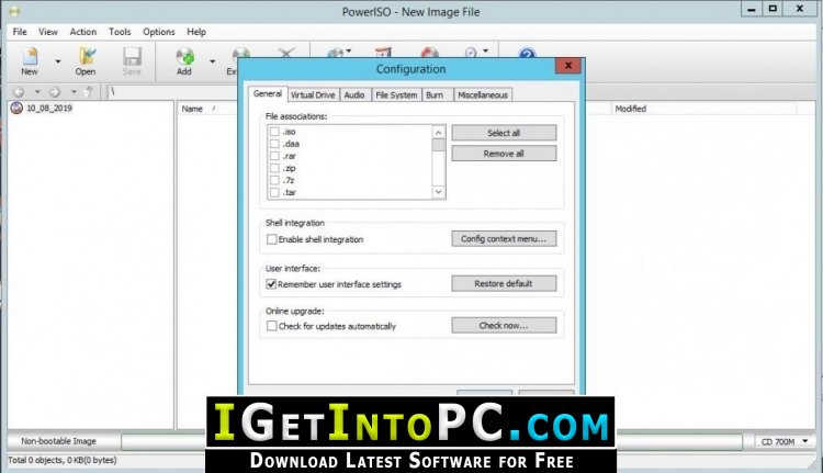 PowerISO 7.7 Free Download 3