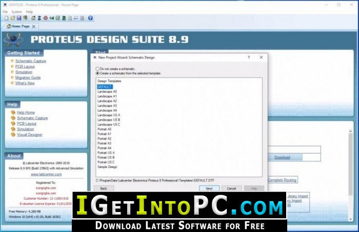 Proteus Professional 8.9 SP0 Free Download11 3