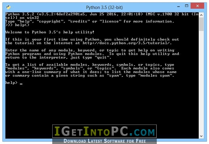 Python 3.7.0 Free Download 2