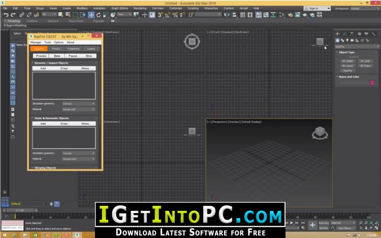 RayFire for 3ds Max Free Download 3