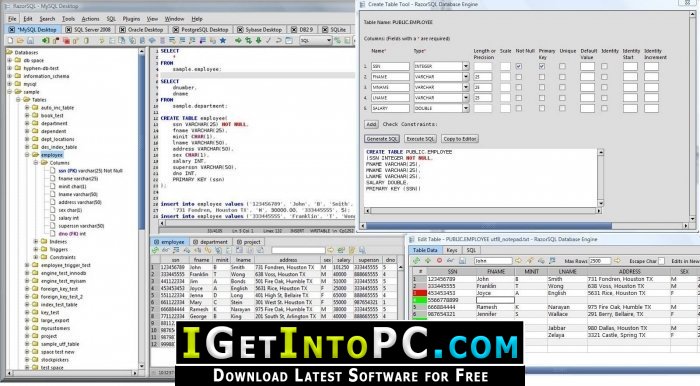 RazorSQL 8.4 Free Download 4